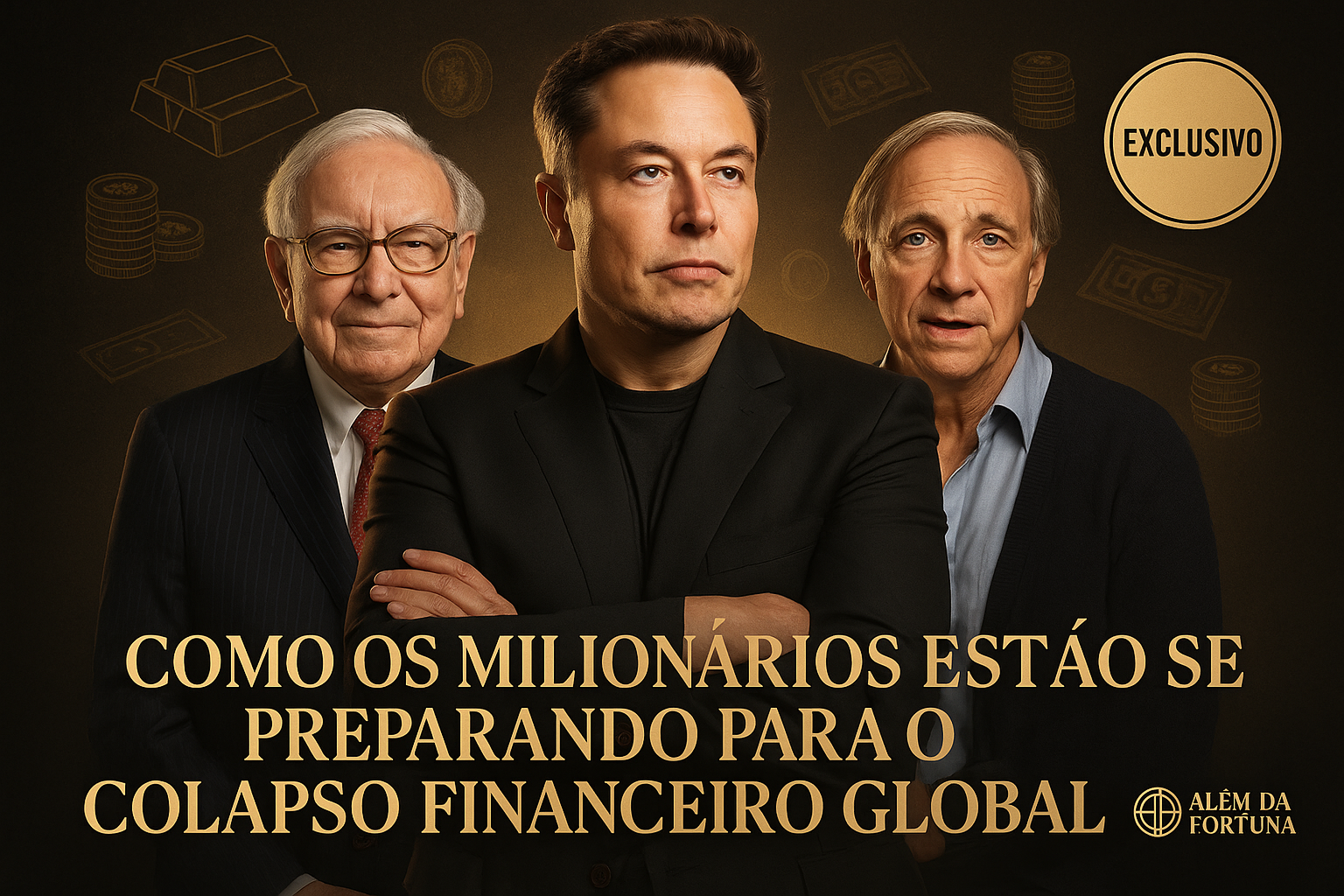 Como os Milionários Estão se Preparando para o Colapso Financeiro Global
