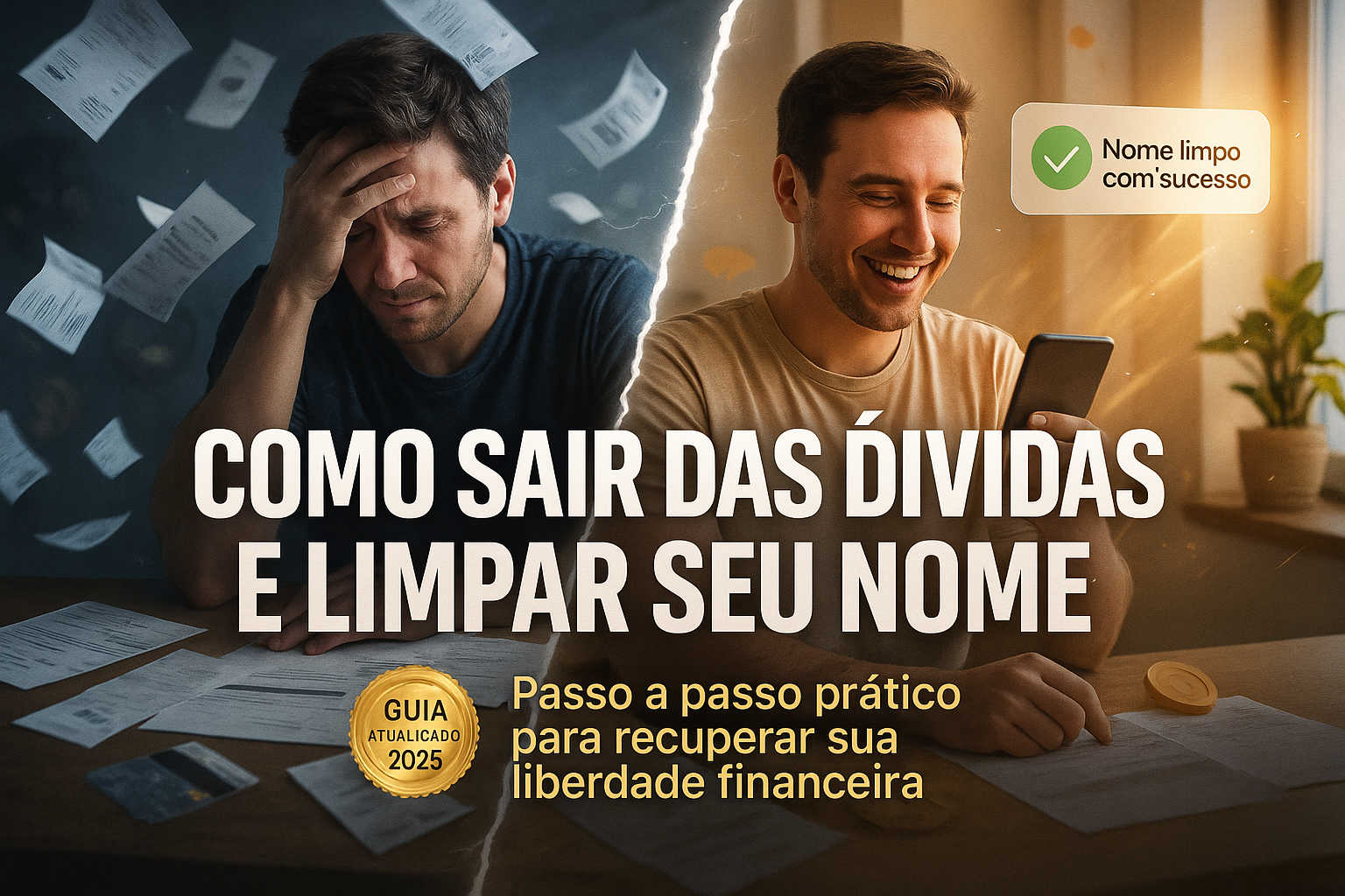 Como Sair das Dívidas e Limpar seu Nome