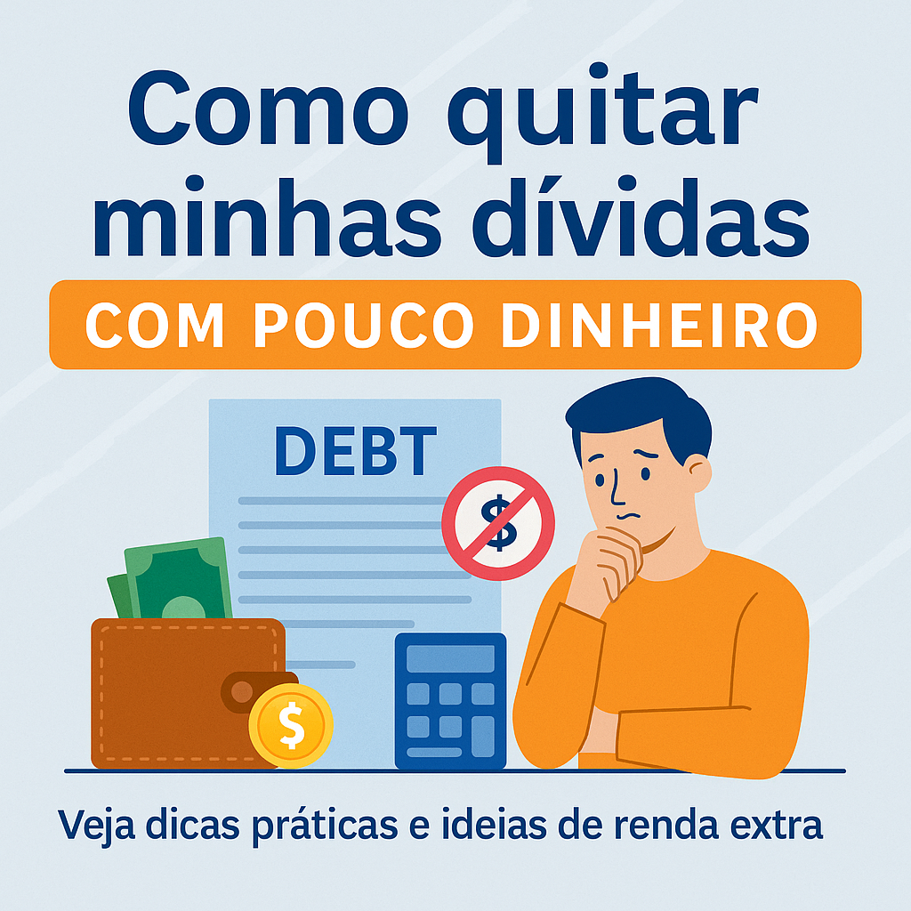 Como Quitar Minhas Dívidas com Pouco Dinheiro